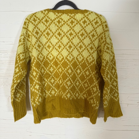 Anthropologie | Maeve Sigfried Sweater | Size XS | Mustard Yellow - Picture 4 of 7